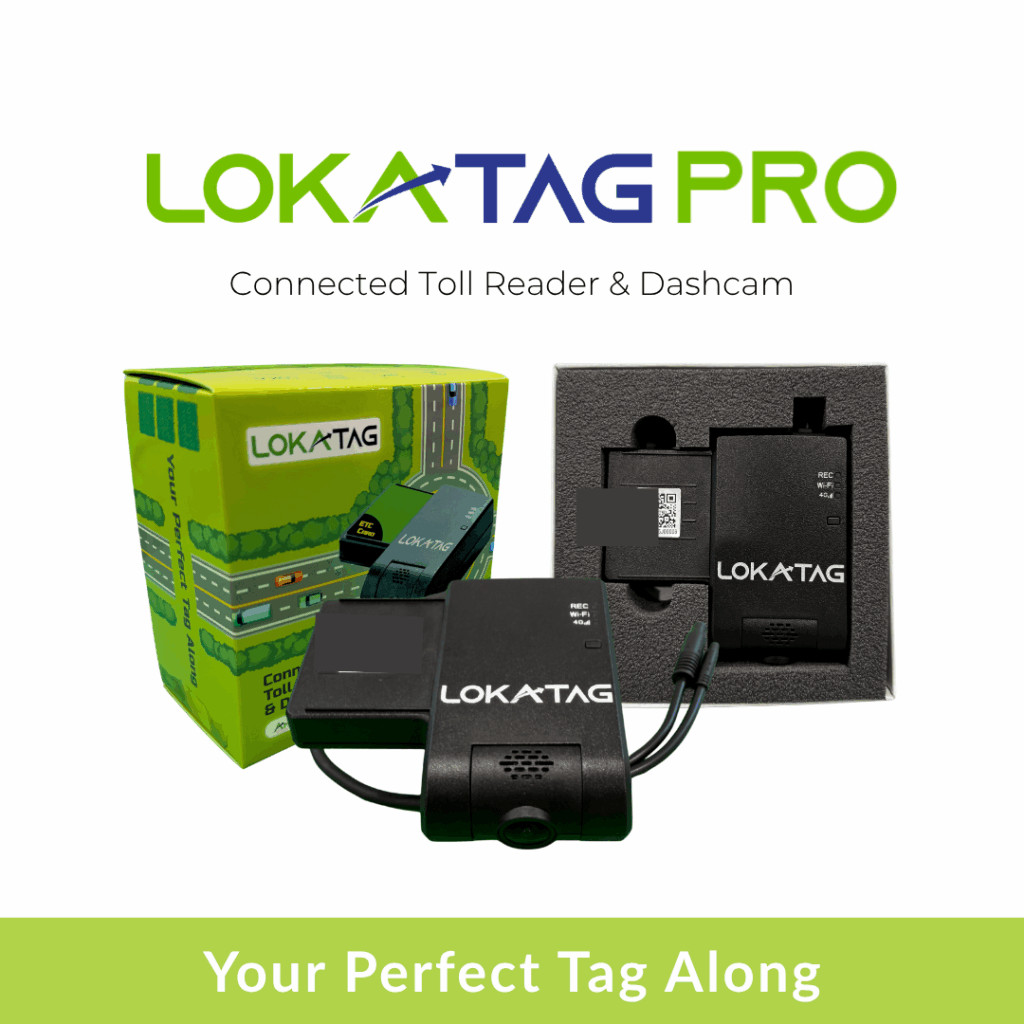 LOKATAG PRO | Connected toll reader & dashcam