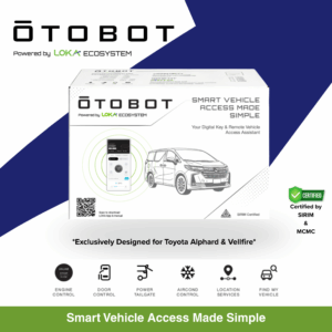 Otobot, digital key, alphard vellfire